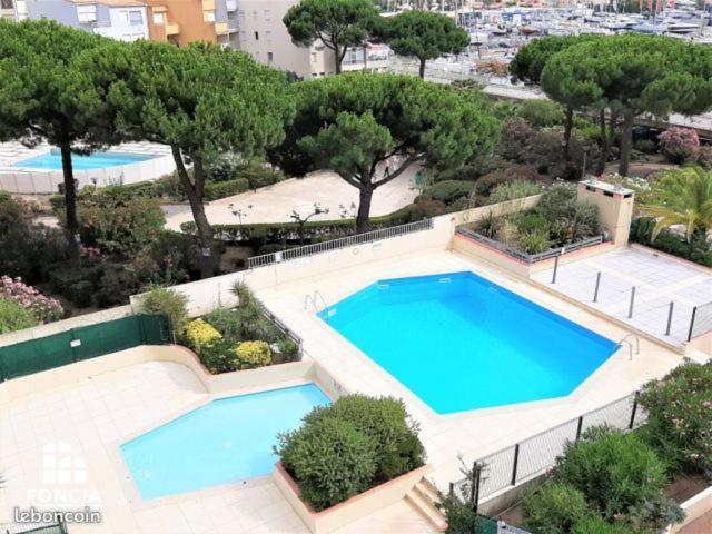 Appartement 1Ere Ligne Vue Port Avec Balcon, Piscine Agde Dış mekan fotoğraf