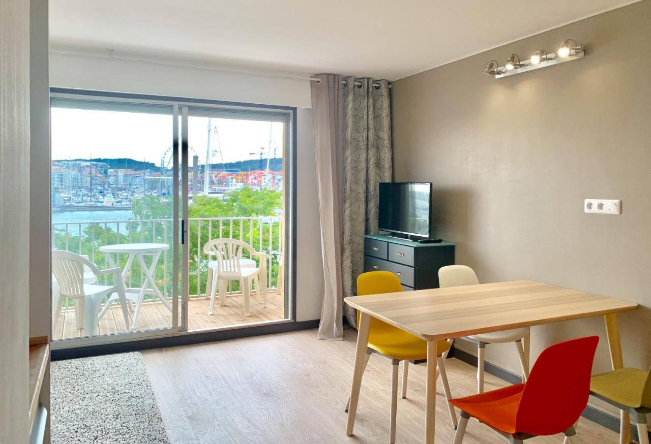 Appartement 1Ere Ligne Vue Port Avec Balcon, Piscine Agde Dış mekan fotoğraf